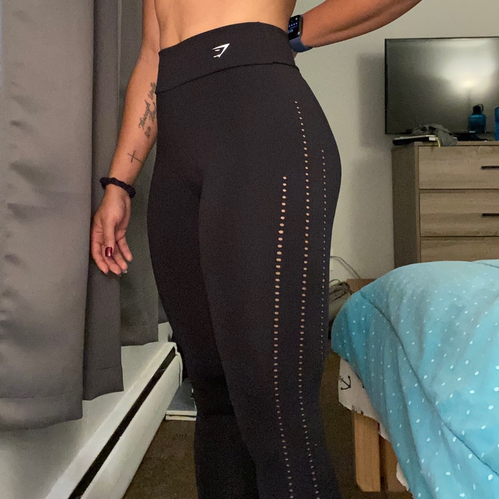 Gymshark laser cut tights